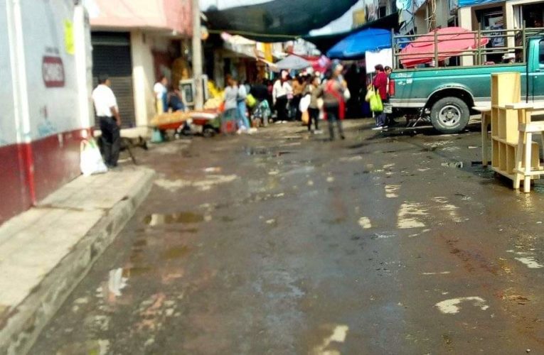 SIN MEDIDAS SANITARIAS EN TIANGUIS DE CHACHAPA.