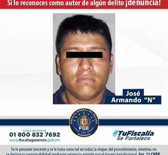 Capturan a jefe policiaco secuestrador de la montaña.