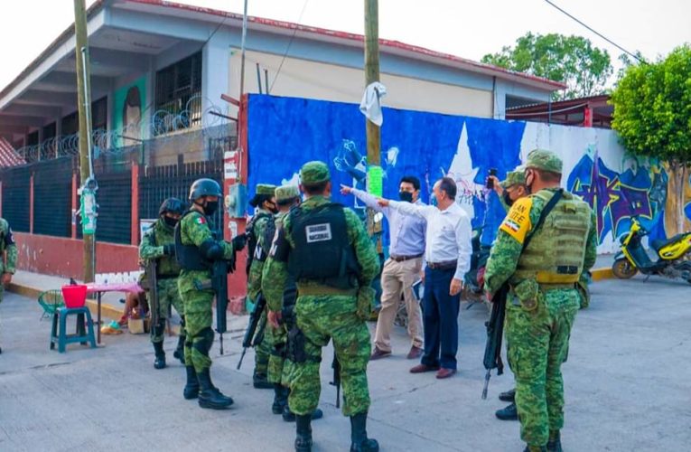 EL GOBIERNO DE TLAPA Y GUARDIA NACIONAL, REFUERZAN MEDIDAS PREVENTIVAS ANTE CONTINGENCIA POR COVID-19: DMPG.