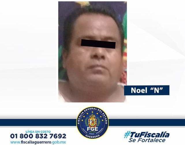 Capturan a un hombre con un carro robado en Ometepec.