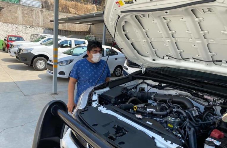 Adquiere el ayuntamiento de Xalpatláhuac patrulla equipada: Rosendo Larios.