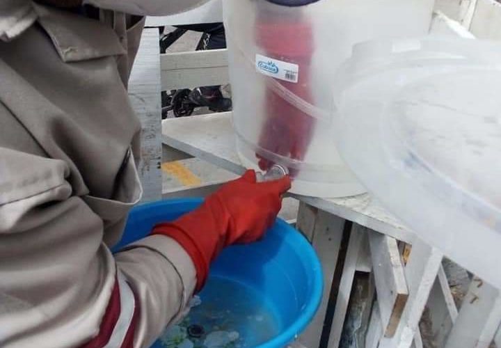 Realiza mantenimiento a lavamanos públicos el ayuntamiento de Tecamachalco; #MarisolCruz