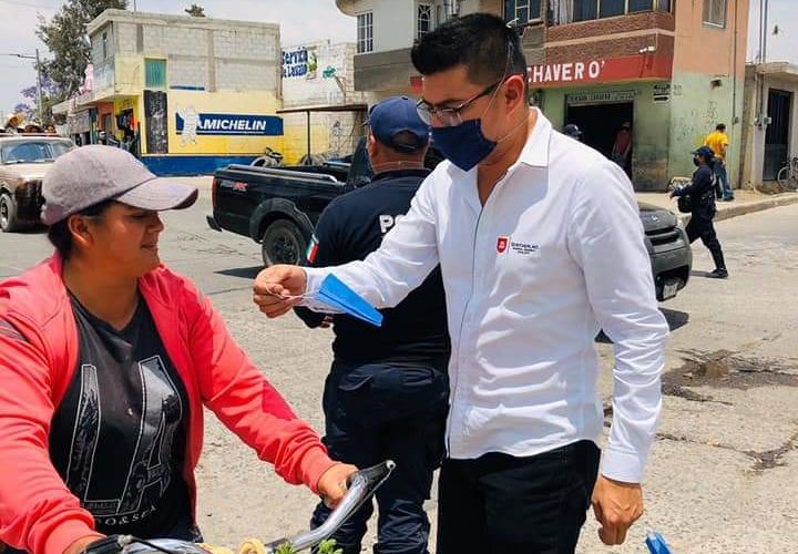 El Honorable Ayuntamiento de Quecholac que encabeza el Presidente Municipal #JoséAlejandroMartínezFuentes sigue aplicando los protocolos y recomendaciones de salud ante esta pandemia.