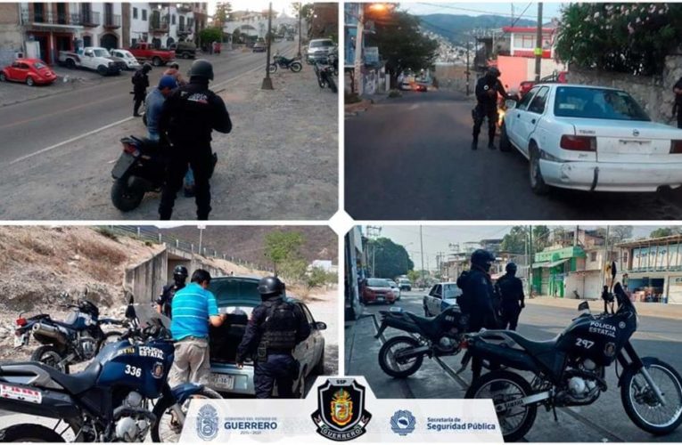 MANTIENE POLICÍA ESTATAL RECORRIDOS DE SEGURIDAD EN MUNICIPIOS.