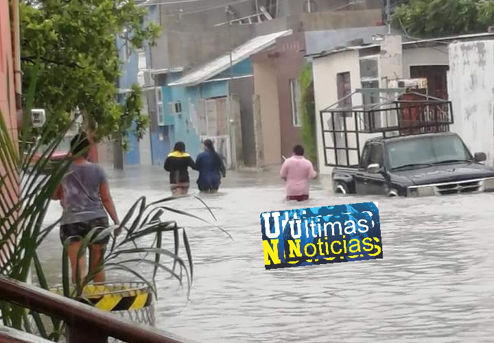 Cientos de damnificados en Ciudad del Carmen, por la tormenta “Cristóbal”.