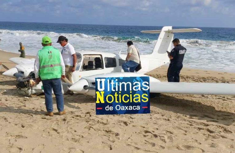 se desploma avioneta en Oaxaca.