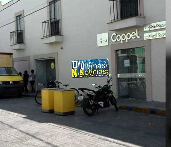 Ante la incapacidad del alcalde de brindar seguridad: VIOLENTO ASALTO A COPPEL DE SAN PEDRO CHOLULA