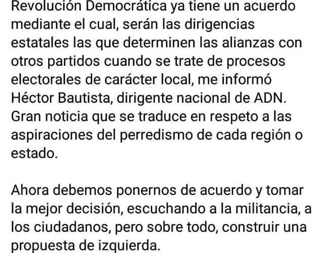 Desciende a la conciliación política electoral Ángel Aguirre Rivero en Guerrero.