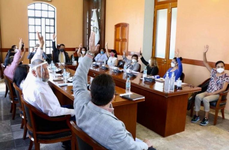 REGIDORES DE TEHUACÁN APRUEBAN DECRETOS ESTATALES Y FEDERALES POR CONTINGENCIA SANITARIA.