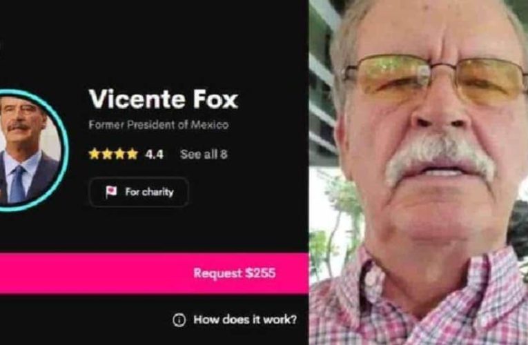 Vicente Fox te canta las mañanitas y te da consejos por 5 mil pesos.