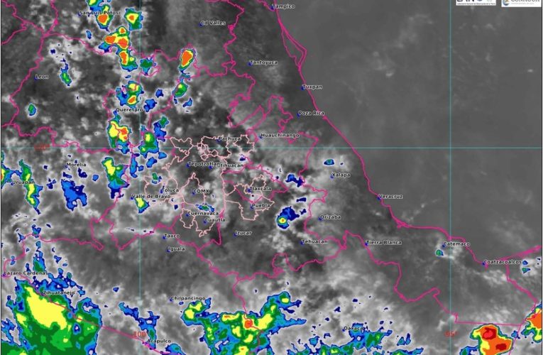 POTENCIAL DE LLUVIAS DE MODERADAS A FUERTES EN GUERRERO,AIRE MARÍTIMO TROPICAL DEL PACÍFICO.