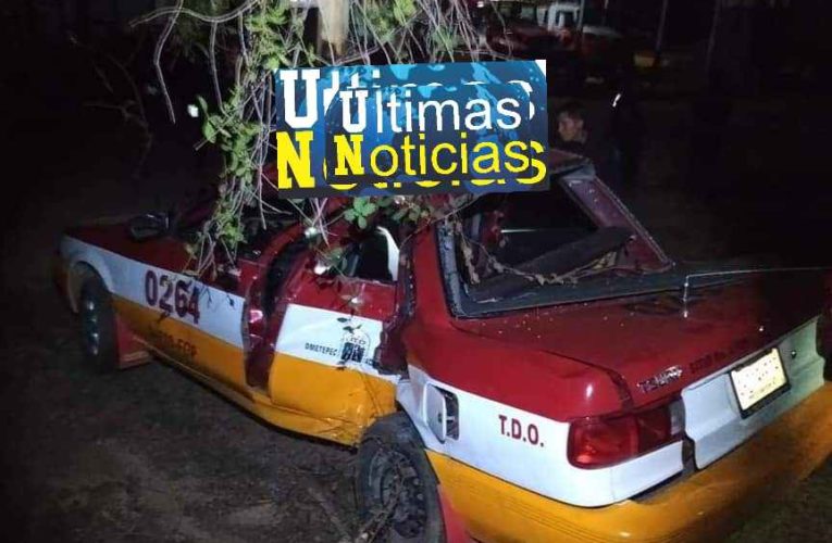 Un muerto y 4 heridos en accidente de tránsito en Copala.