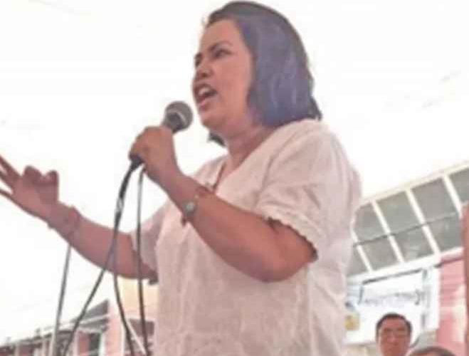 Se enojó sindica de Izúcar de Matamoros, por que salió a la luz pública la agresión que sufrió de sujetos armados en su casa.