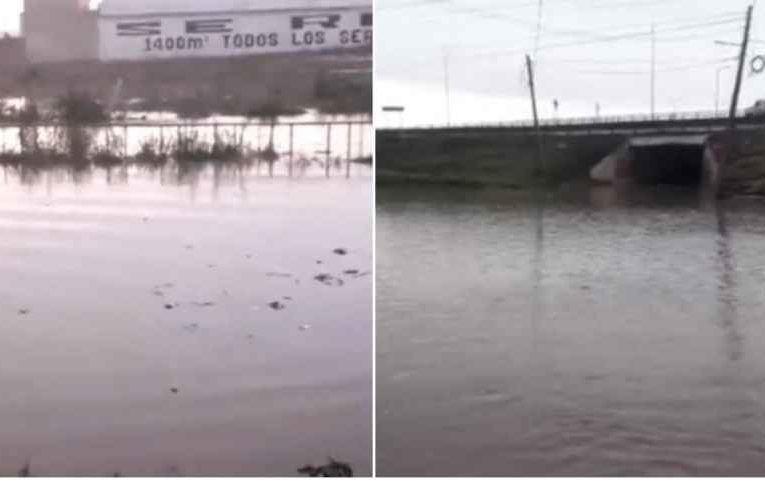 Gracias inútil Toño Teutli! Lluvia bloquea acceso a Ocotlán, Coronango.