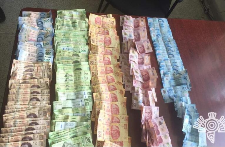 Más de $50 mil en efectivo drogas y celulares durante cateo al Cereso de San Miguel.