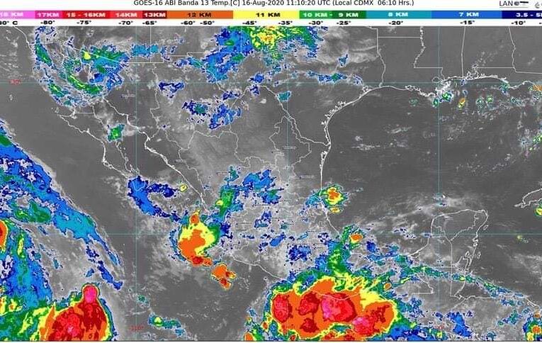 ALERTA DE LLUVIAS INTENSAS EN GUERRERO POR CERCANÍA DE DEPRESIÓN TROPICAL “DOCE-E”: SPCGRO