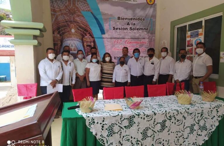 Celebra su 157 aniversario de Erección el municipio de Xalpatláhuac: Rosendo Larios Rosas