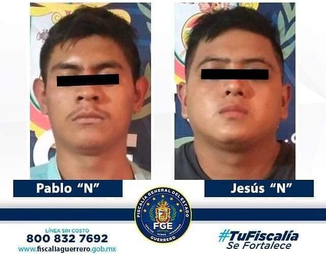 Capturan a presuntos extorsionadores de Taxco.