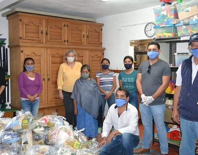 Ordeña las despensas el alcalde de #Taxco; Marcos Parra que envió grupo fórmula.