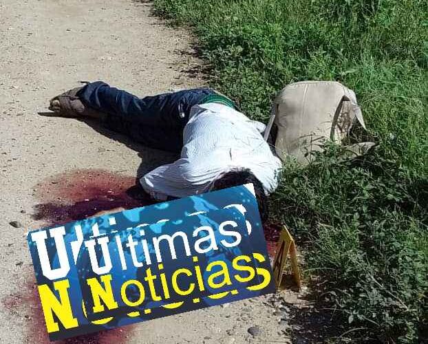 ASESINAN A BALAZOS, UN HOMBRE EN OMETEPEC.