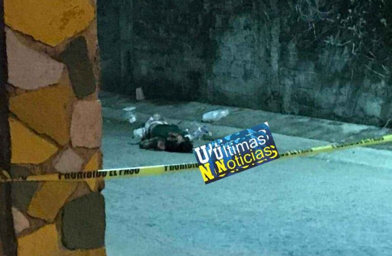 Asesinan un hombre a balazos en la Colonia progreso de Acapulco.