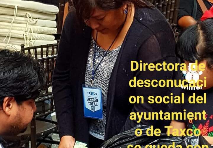 El negocio jugoso de la jefa de prensa del ayuntamiento de Taxco.