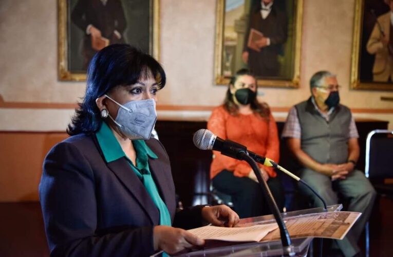 Presenta Anabell Ávalos programa del 495 Aniversario de la Ciudad de Tlaxcala