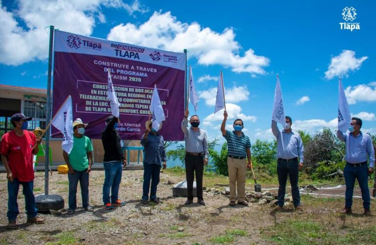 ARRANQUE DE CONSTRUCCIÓN DE DOS AULAS EN TENANGO TEPEXI: PICHARDO GARCIA.