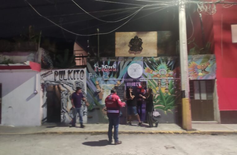 REALIZA PROTECCIÓN CIVIL CLAUSURA DE PULQUERÍA POR NO ACATAR LOS DECRETOS ESTATALES.