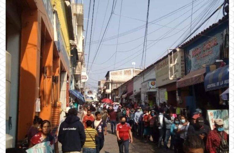 Alarmante aumento de casos de COVID-19 en Tlapa y Huamuxtitlán.