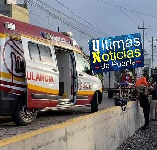 ESCAPA DE UN SECUESTRO Y TERMINA ACCIDENTADO EN SAN PEDRO CHOLULA.