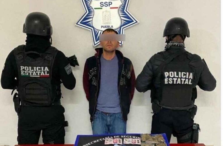 Cayó narco menudista en la zona nororiente de Puebla