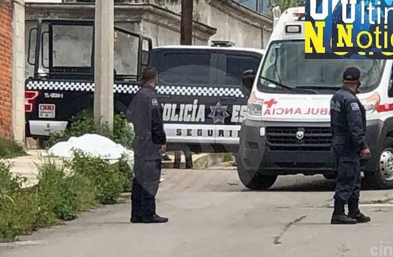 Localizan un hombre muerto en banqueta de Tlaxcala.