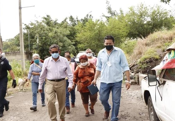 44 viviendas afectadas por lluvias en Izúcar de Matamoros.