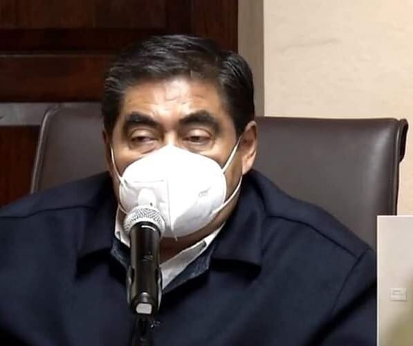 Reportan los casos de #covid19 en Puebla: Barbosa