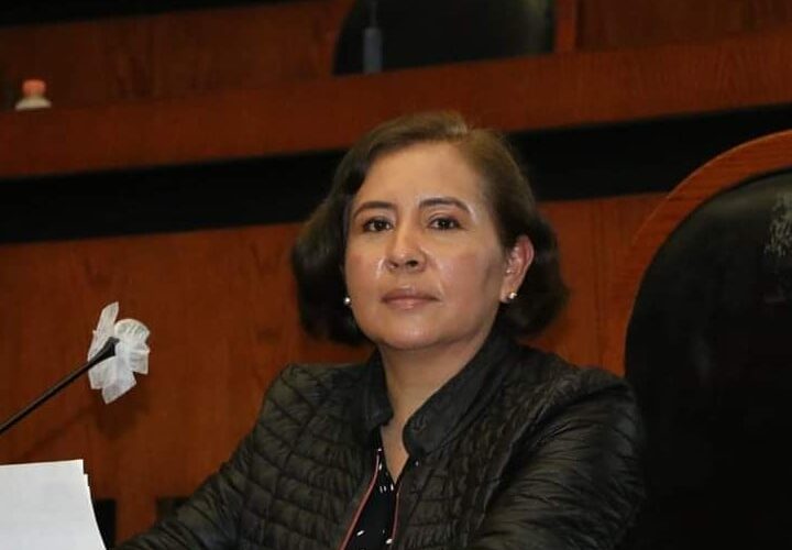 Presenta iniciativa de reforma a la Constitución política de Guerrero la diputada Leticia Mosso.