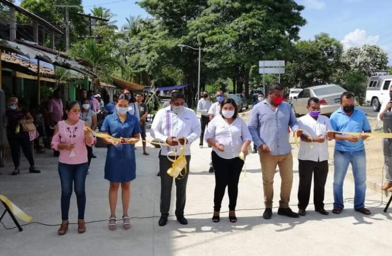 INAUGURA LA CONSTRUCCIÓN DEL DRENAJE PLUVIAL EN CRUZ GRANDE, WILBERTH GARCÍA.