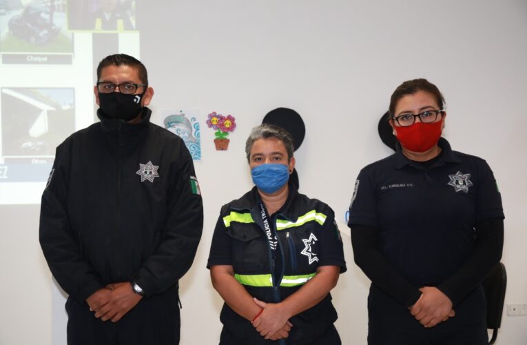 Participan elementos viales de San Andrés en Simposio Académico de Seguridad y Educación Vial.