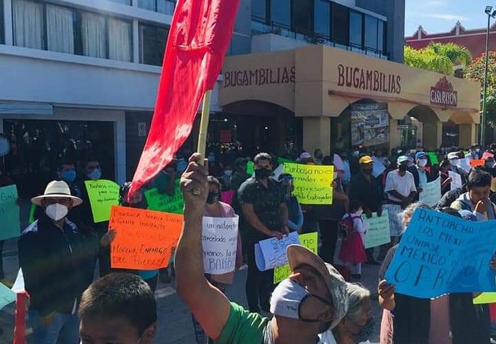 Continúan las protestas contra Barbosa Huerta, en Tehuacán.