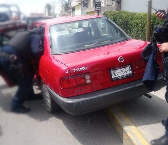 Tras una películesca persecución Capturan a un robacoches en San Andrés Cholula.