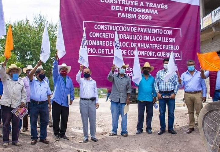 INICIA PAVIMENTACIÓN CON CONCRETO HIDRÁULICO EN AHUATEPEC: PICHARDO GARCIA.