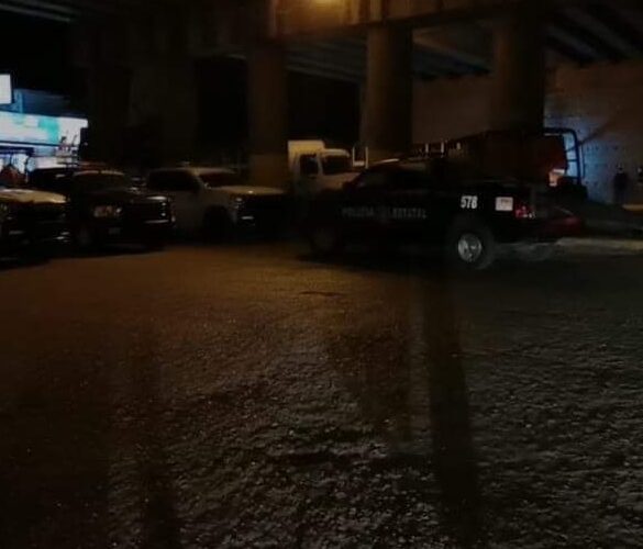 Desmantelan puesto de control de policía comunitaria de Petaquillas.