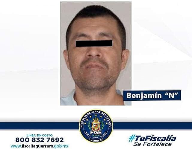 Capturan a presunto asesino de Tecoanapa.