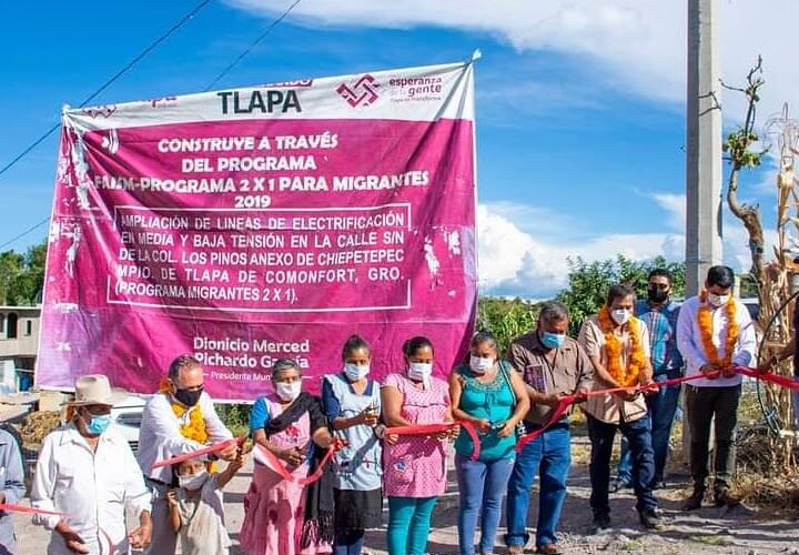 GOBIERNO DE #TLAPA INAUGURA LÍNEAS DE ELECTRIFICACIÓN EN MEDIA Y BAJA TENSIÓN EN LOS PINOS, ANEXO DE CHIEPETEPEC