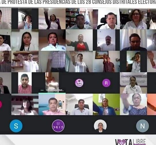 INTEGRADA LA ESTRUCTURA ELECTORAL DEL IEPC PARA ORGANIZAR LOS COMICIOS DE GOBERNADOR, AYUNTAMIENTOS Y DIPUTADOS.