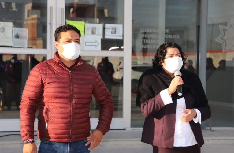 “Valores a tu mesa” llega a guardias ciudadanos de San Andrés Cholula: Karina Pérez Popoca.