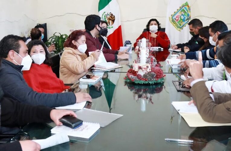 REANUDA ACTIVIDADES AL FRENTE DEL AYUNTAMIENTO DE SAN ANDRÉS CHOLULA; Karina Pérez Popoca