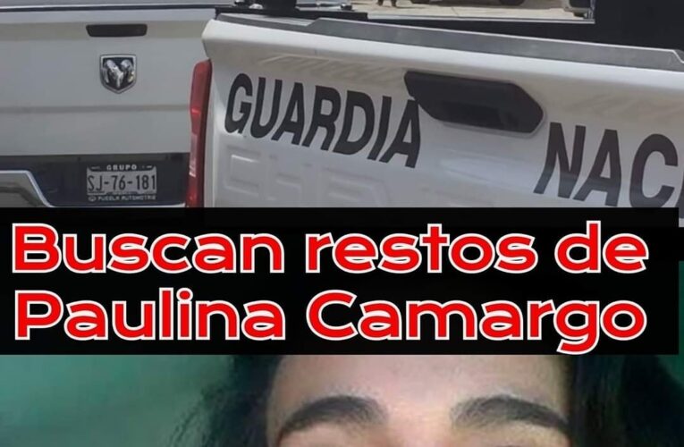 Buscan restos de Paulina Camargo en patio de vivienda en colonia Insurgentes Oriente.