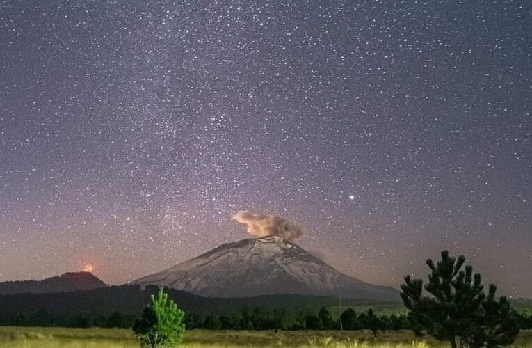 El volcán Popocatépetl un gigante icónico.