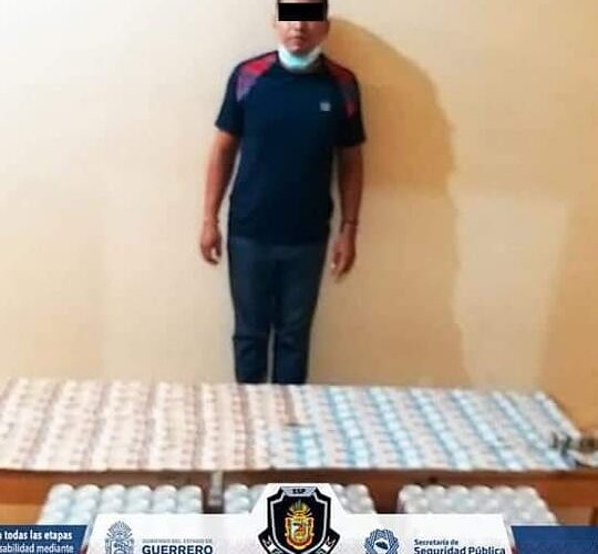 Capturado luego de asaltar una tienda de conveniencia.
